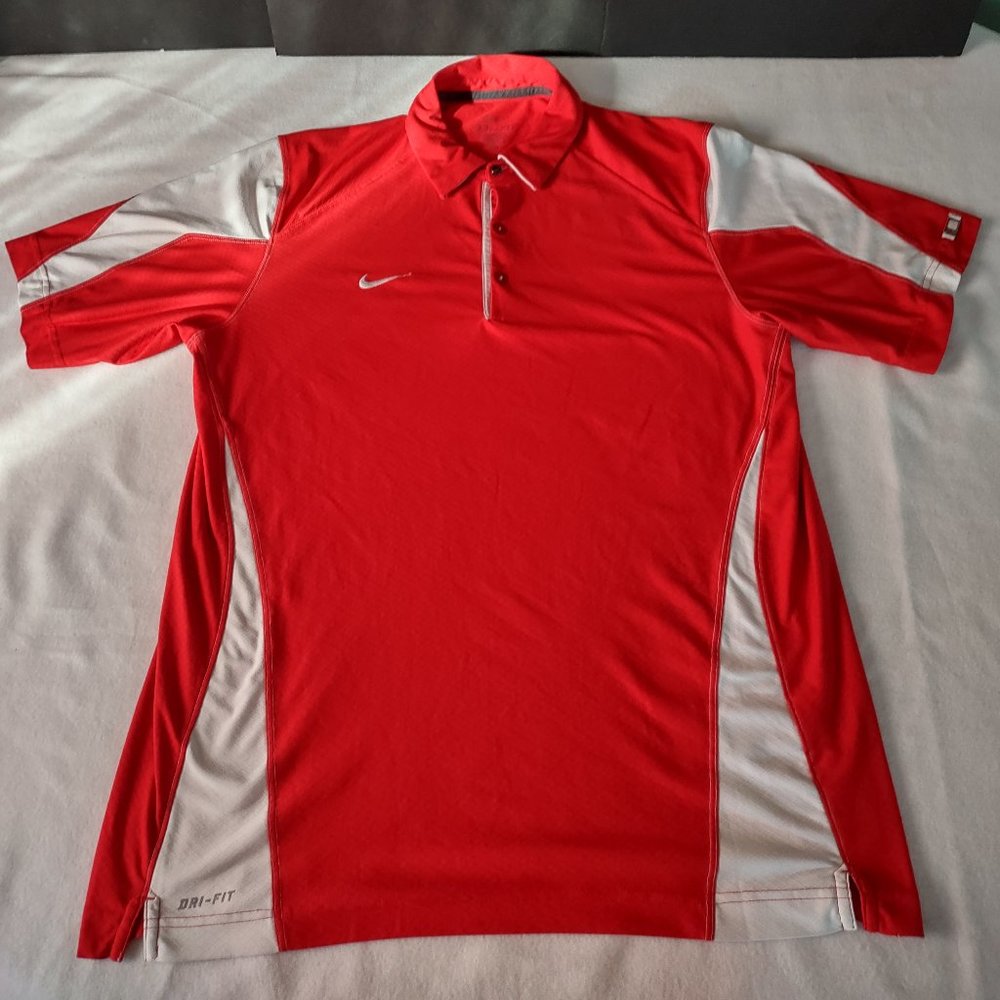 NIKE MEN'S DRI-FIT POLO SIZE LARGE